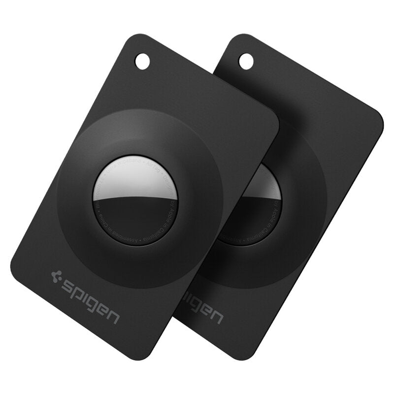 [Pachet 2x] Husa Apple AirTag Spigen Air Fit 2, negru, ACS11199